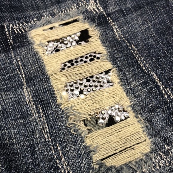 MADE IN USA 🇺🇸 GUESS BY MARCIANO MIDRISE SKINNY JEANS 27x31 ⭐️ - Picture 9 of 13